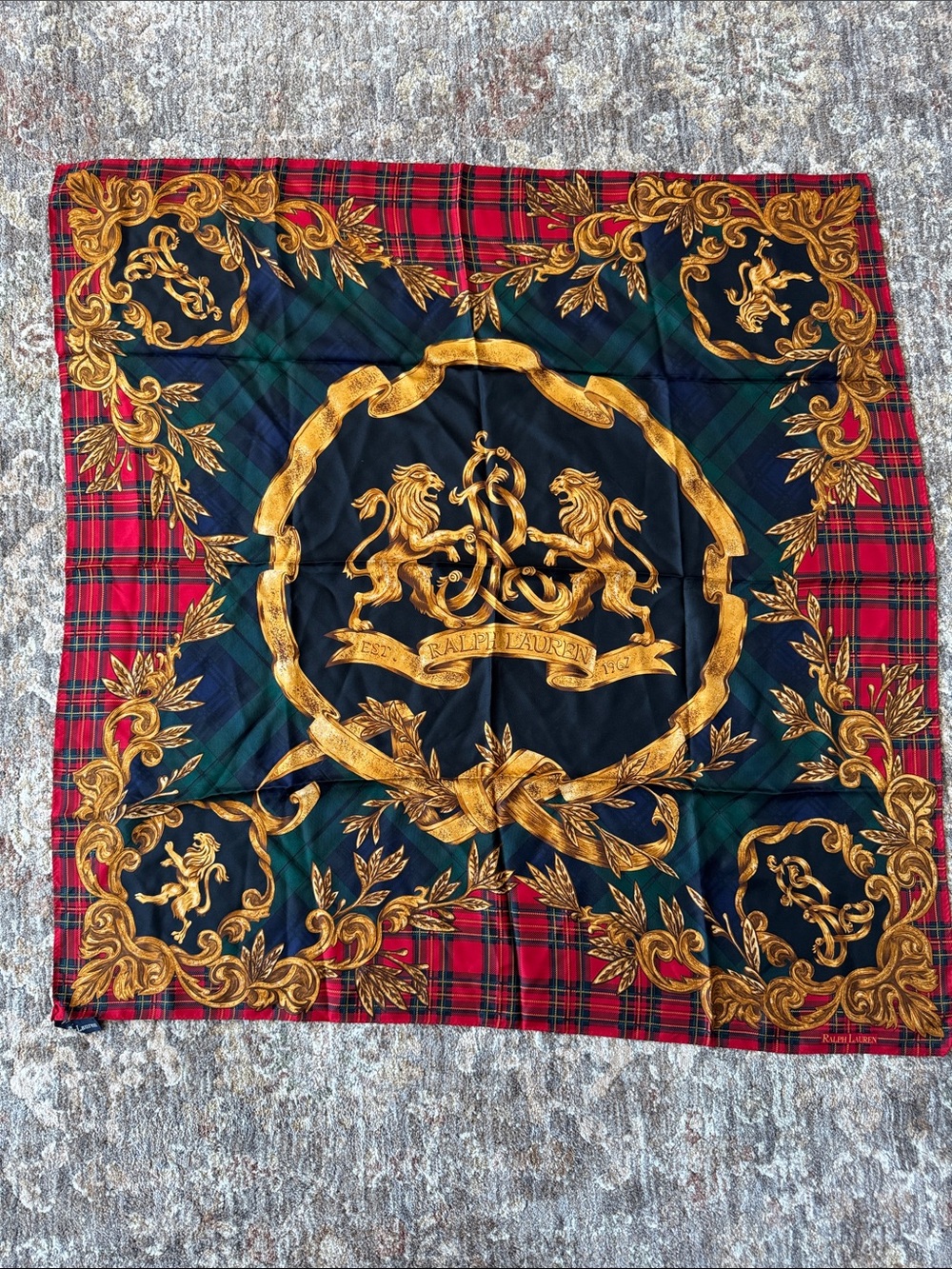 Vintage Ralph Lauren scarf